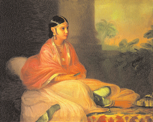 AN INDIAN LADY, PERHAPS JEMDANEE (1787)